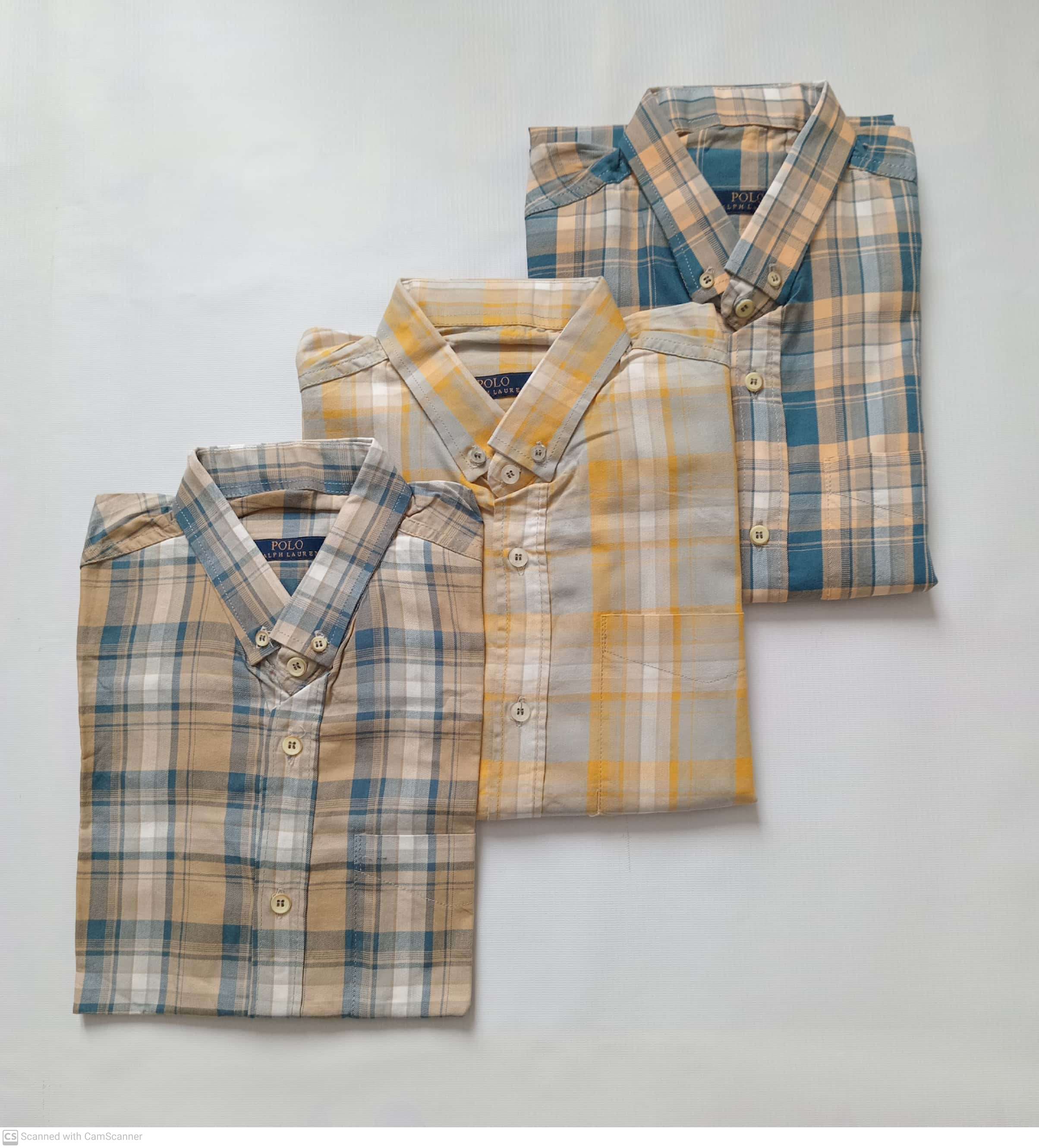 پیراهن آستین بلند مردانه چهارخانه ریز، نخ پنبه با تضمین کیفیت و قیمت